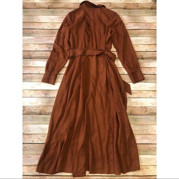 NWT Witchery Contrast Stitch Shirt Dress - Picture 5 of 5